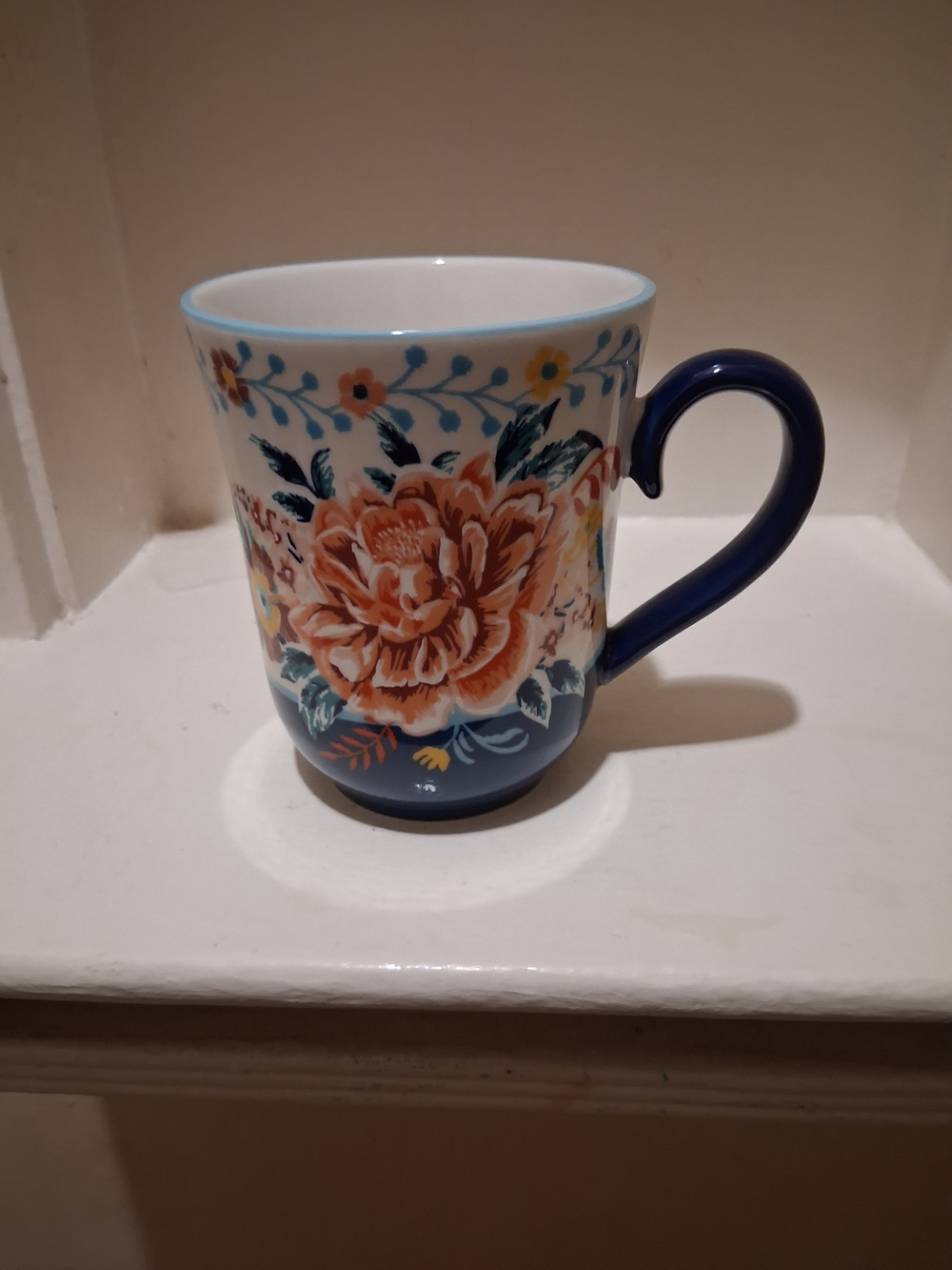 The Pioneer Woman Keepsake Floral Stoneware Mug
